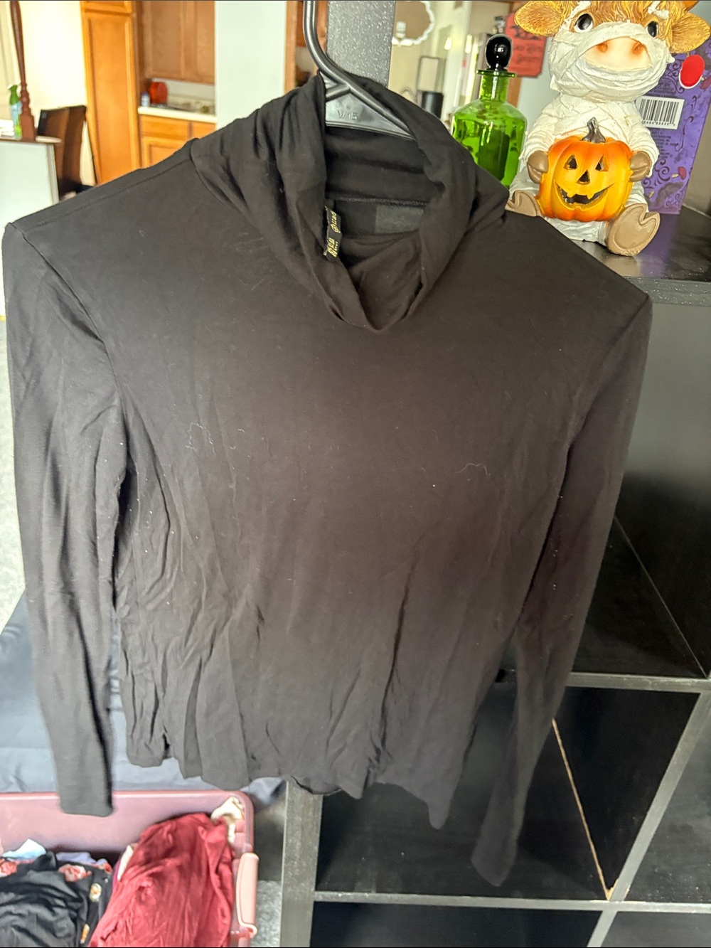 stradivarius Black Turtleneck Sweater